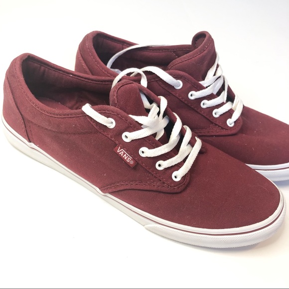 vans era burgundy